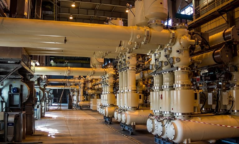 Aparamenta aislada en gas GIS