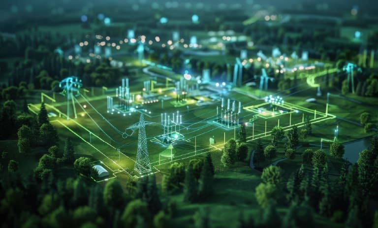 Red eléctrica avanzada